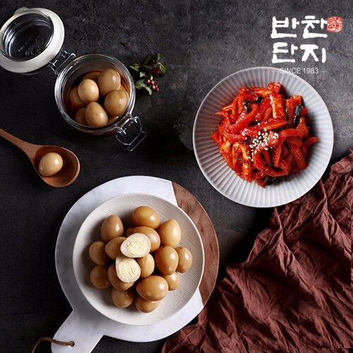 반찬단지 메추리알장조림1kg+무말랭이1kg_이미지