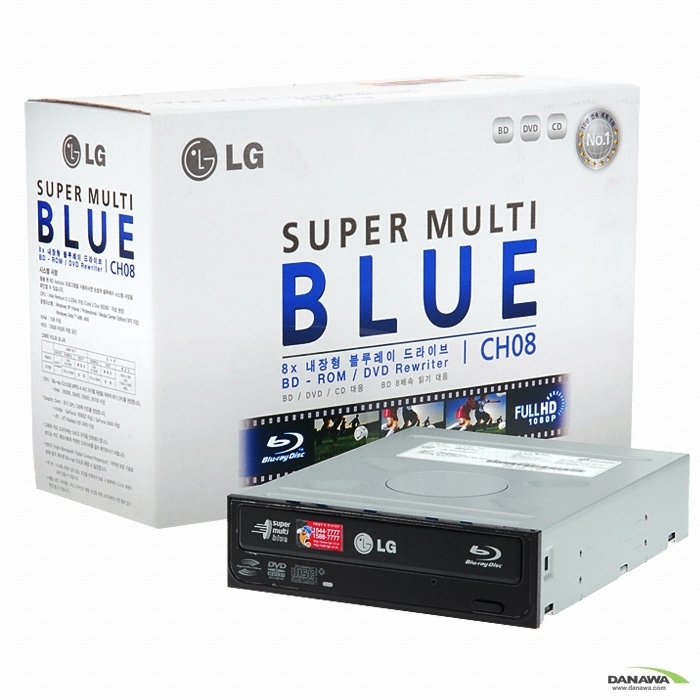 LG전자 Super-Multi Blue CH08 (정품박스)_이미지