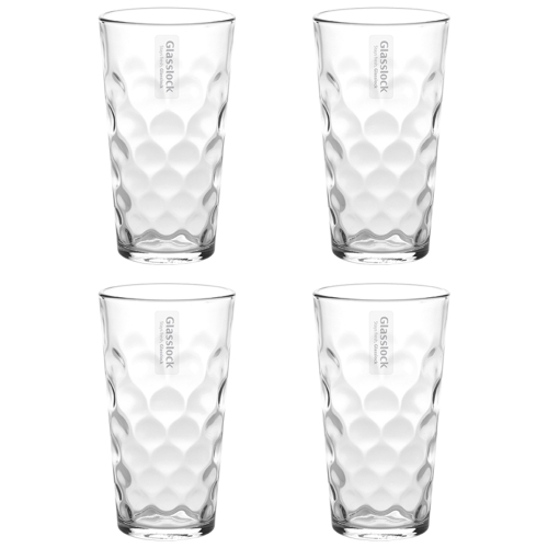 글라스락 내열강화 수정텀블러 430ml RC-110 투명 4개_이미지