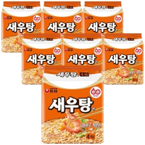 농심 새우탕면 122g (28개)_이미지