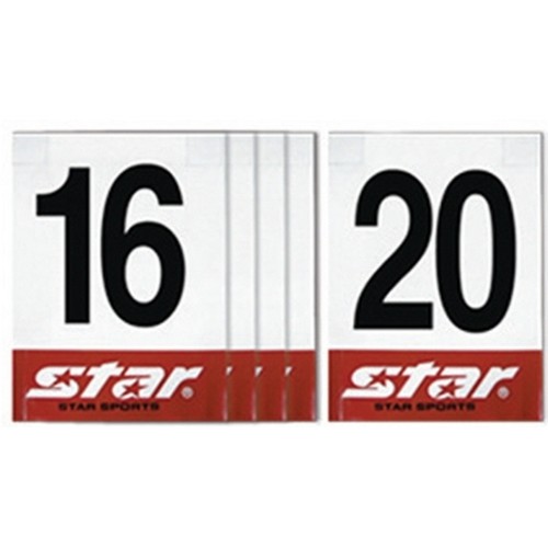 신신상사 스타스포츠 JH121 족구 코트 번호판 (16번-20번)_이미지
