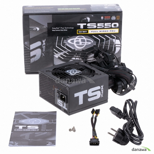 XFX TS 550W BRONZE 80 PLUS_이미지