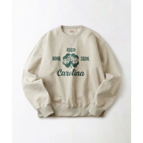 �ڿ��� �ø��� �ƿ����ĵ� OUTSTANDING MIL SWEAT CAROLINA _1%OATMEAL 238983