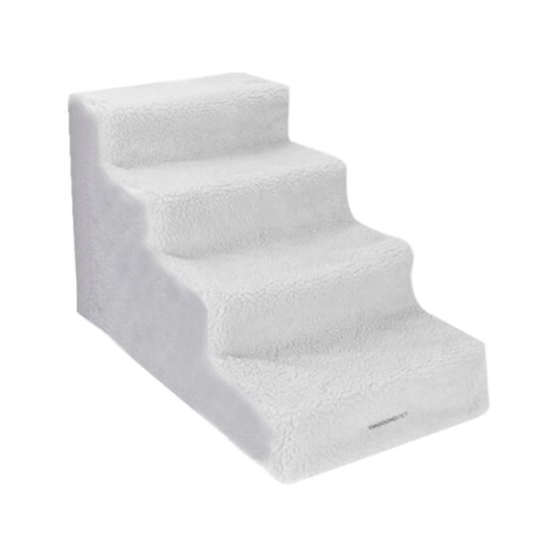 딩동펫 뽀글이 조립식 강아지 계단 4단