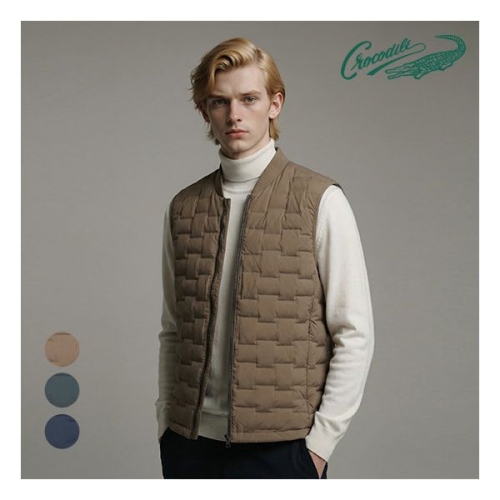 크로커다일 TAG가 229000원 라이트 웜 퀼팅 패딩 베스트 1738859_이미지