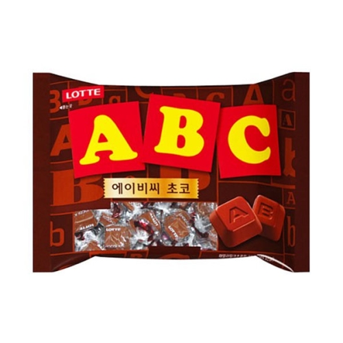 롯데제과 ABC 초콜릿 72g (10개)_이미지