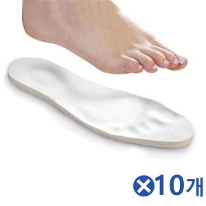 피곤한 발 편안하게 메모리폼 신발깔창 구두깔창 10개 7234176