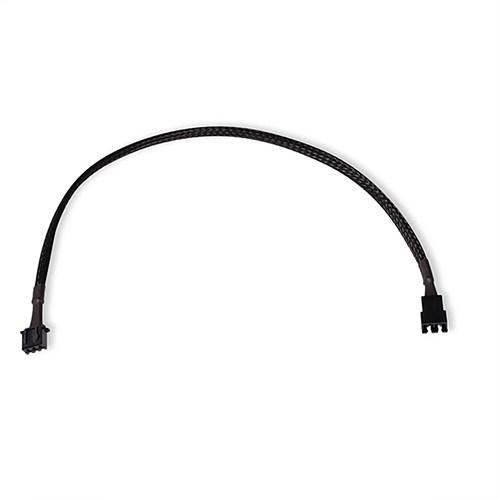 ALPHACOOL JST ARGB 3pin to 3pin 연장 케이블 (0.3m, 블랙)