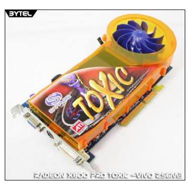 SAPPHIRE �󵥿� X800Pro TOXIC 256MB ViVo ������