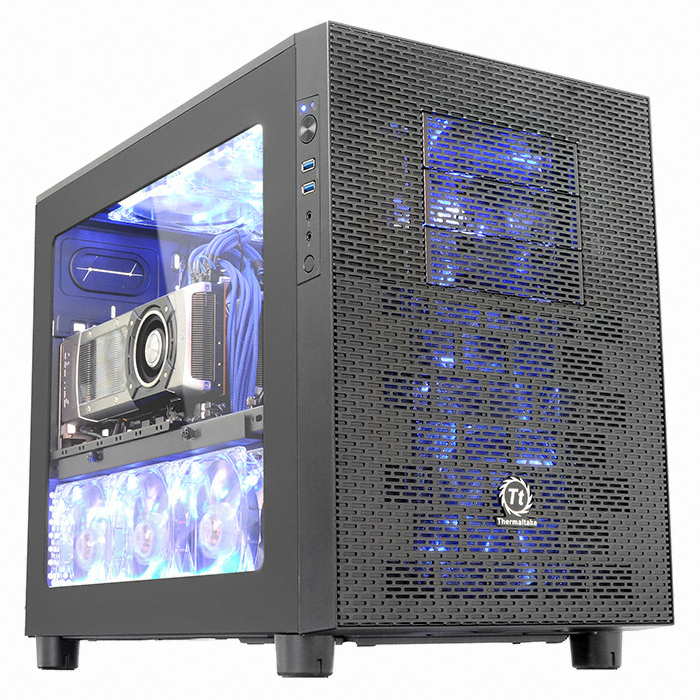 Core X2 - mATX Cube Chassis 마이크로닉스