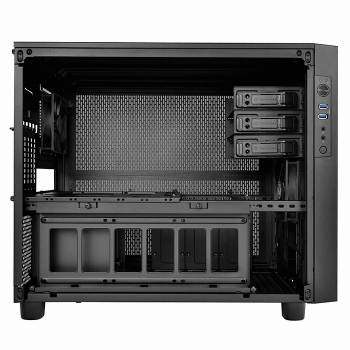 써멀테이크 Core X2 - mATX Cube Chassis 마이크로닉스_이미지