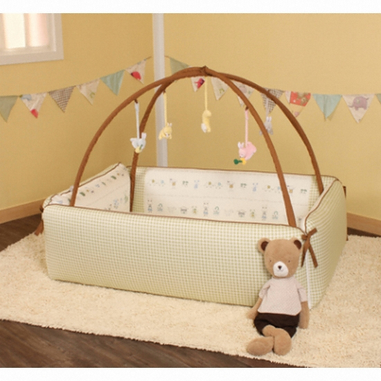 하로월드 밀크나무 피크닉베베 범퍼침대 (100x150cm)