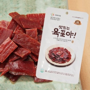 동그라미플러스 맛있는육포야 한돈 25g (1개)_이미지