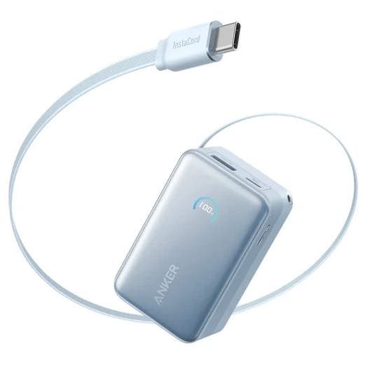 ANKER 45W 나노 파워뱅크 보조배터리 A1638 10000mAh (블루)_이미지