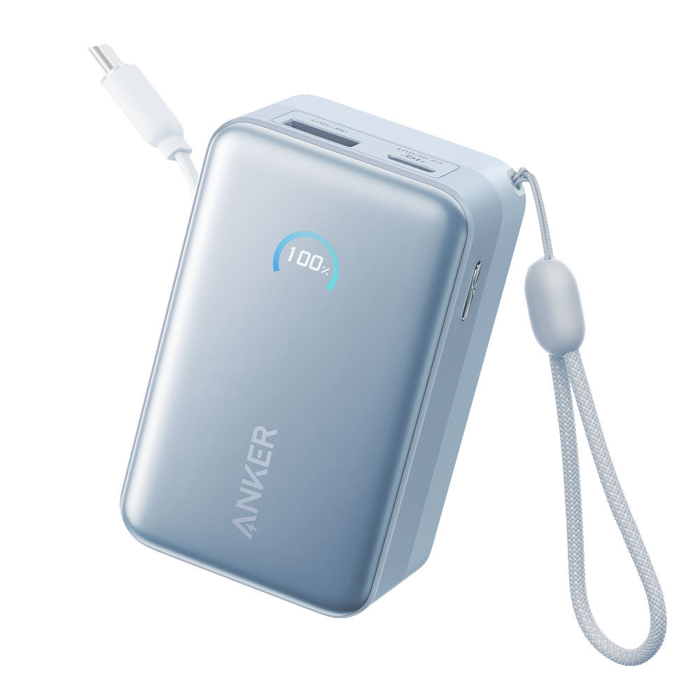 ANKER 45W 나노 파워뱅크 보조배터리 A1638 10000mAh (블루)_이미지
