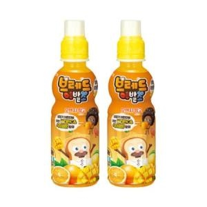 롯데칠성음료 브레드이발소 오렌지망고 235ml (24개)