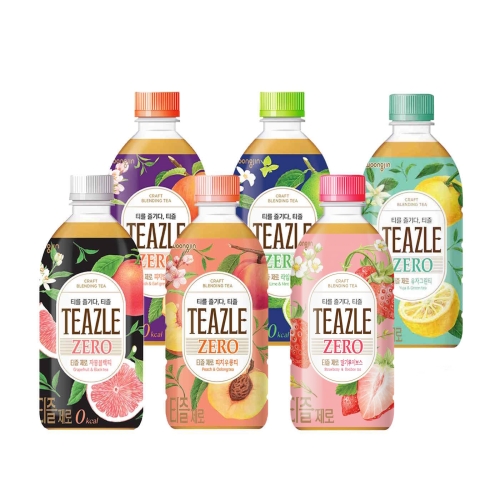 티즐 제로칼로리 블랜딩티 500ml 20페트 5종 중