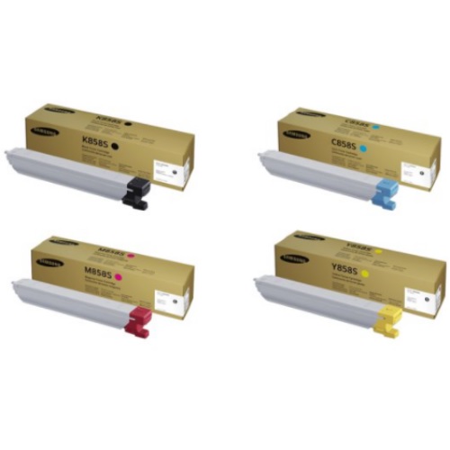 삼성전자 정품 CLT-K858S, CLT-C858S, CLT-M858S, CLT-Y858S 4색 세트이미지입니다. 누르면 해당 게시물로 새창이동합니다.