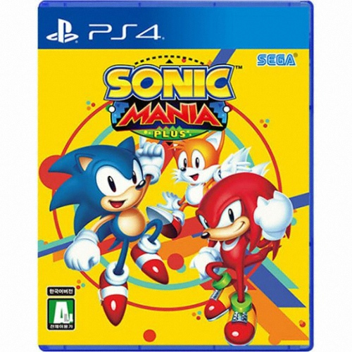 소닉 매니아 플러스 한글판 PS4, 한정판/패키지디스크_이미지