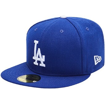 <b>뉴</b><b>에라</b> MLB 어센틱 LA 다저스 피티드캡 게임 다크 로얄 70331962