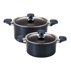 해피콜 클래식 다이아몬드 냄비 2종 (양수20+곰솥24)_이미지