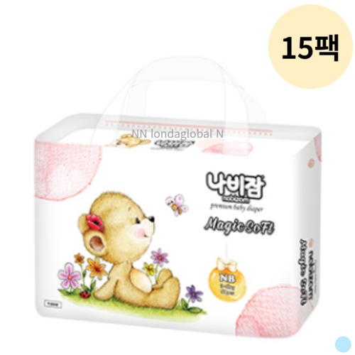 나비잠 매직소프트 밴드형 1단계 신생아용-공용 (750매)