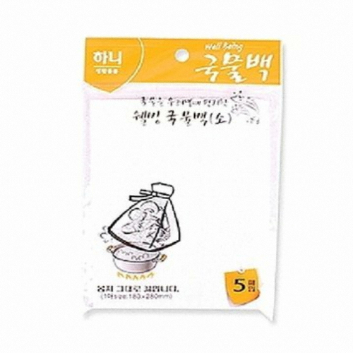 파워리빙 웰빙 국물백 (소) 5매 (1개(5매))_이미지