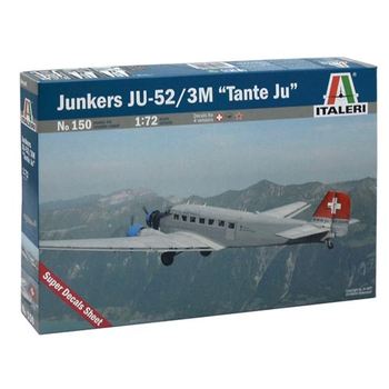 이탈레리 ㅤ1/72 JU 52 Civilian Lufthansa_이미지