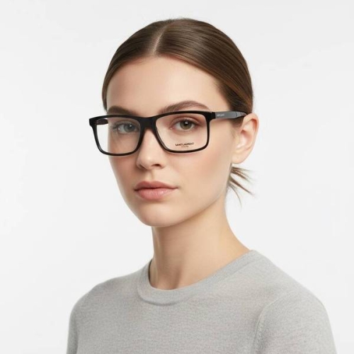 생로랑 안경테 SL483 004 스퀘어 뿔테 안경 1565148_이미지