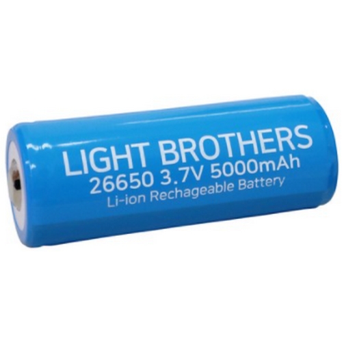 라이트형제 보호회로 리튬이온 26650 배터리 5000mAh 1개입 1개_이미지
