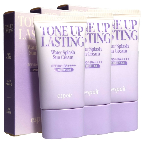 아모레퍼시픽 에스쁘아 워터스플래쉬 선크림 톤업 래스팅 50ml (3개)