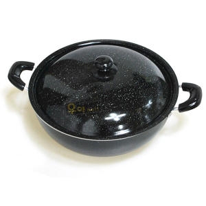 우성 마블 코팅 튀김솥 (30cm)_이미지