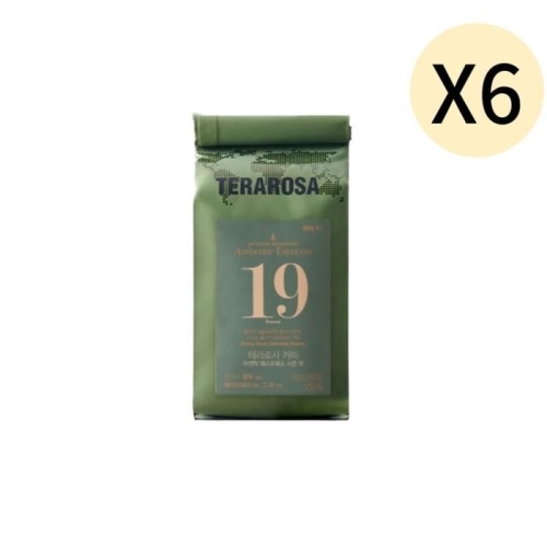테라로사 어센틱 에스프레소 블렌드 분쇄 250g (6개)