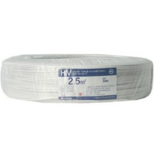 HIV 전선 2.5SQ 백색