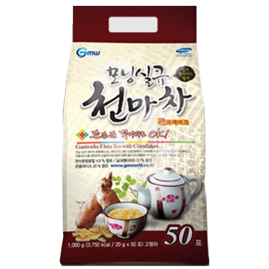 제이앤푸드 모닝실큐 천마차 콘플레이크 50T (1개)