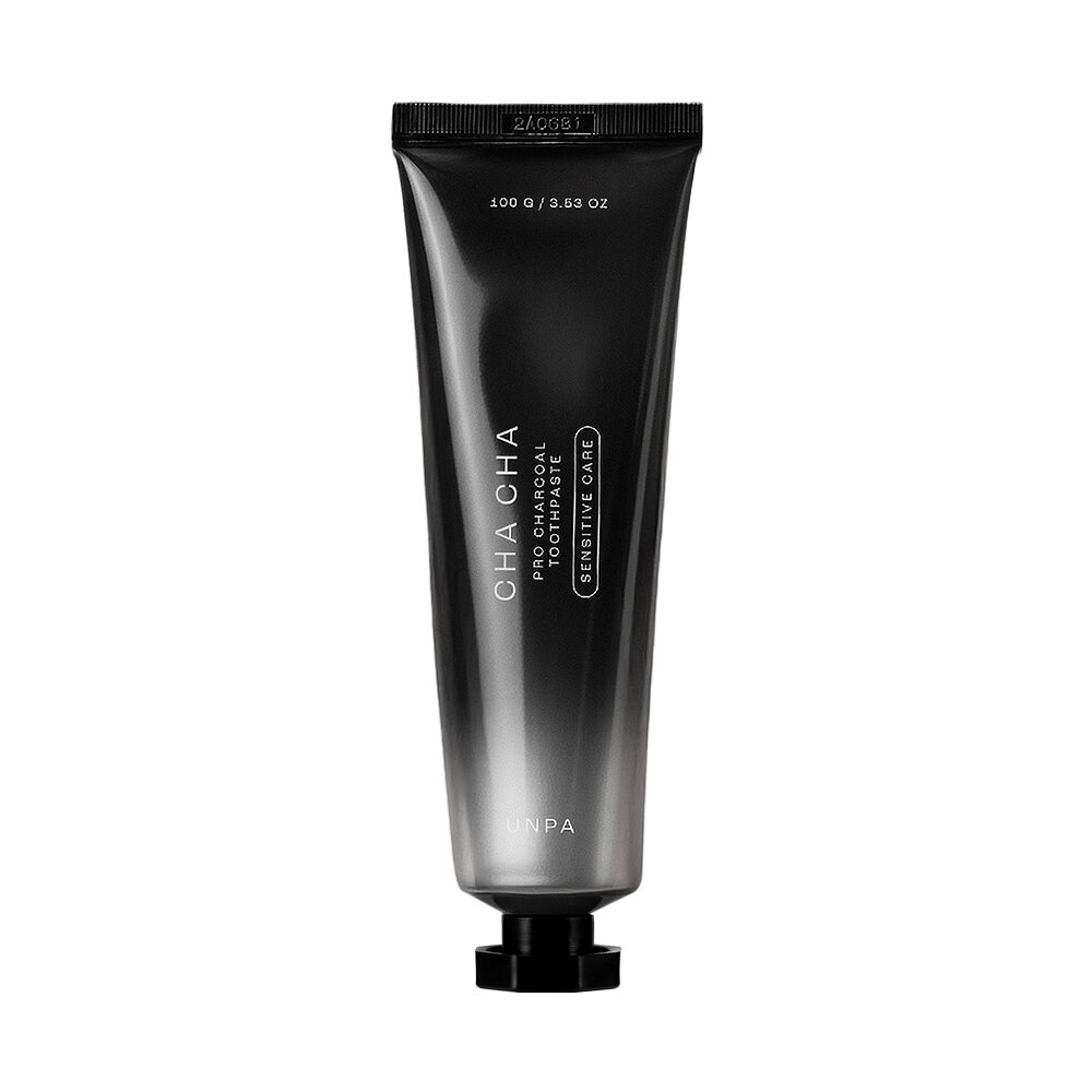 언파코스메틱 차차 프로 시린이케어 차콜 치약 100g (1개)_이미지