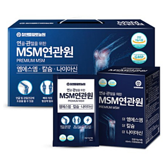 참앤들황토농원 MSM 연관원 30포 (1개)_이미지