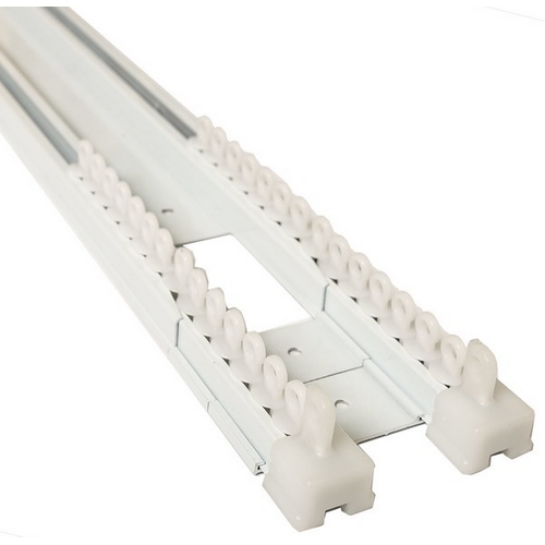 영림데코 고급 이중 안테나 커튼레일 12자 (208~360cm)_이미지