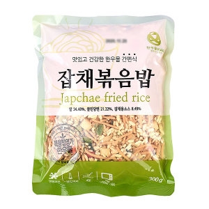 한우물 잡채 볶음밥 300g [40개]
