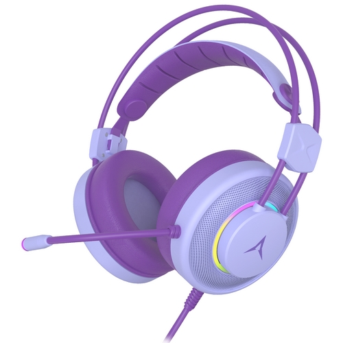 앱코 N800 가상 7.1 진동 게이밍 헤드셋 (라일락)