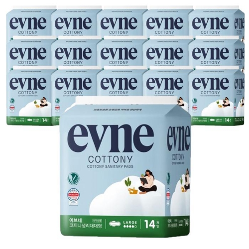 이브네 코트니 대형 14개 (16팩(224개))_이미지