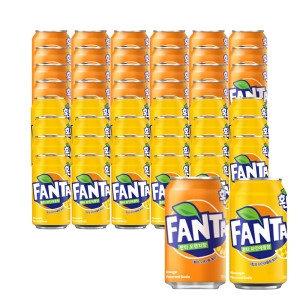 코카콜라음료 환타 오렌지향 350ml 24개 + 환타 파인애플향 350ml 24개