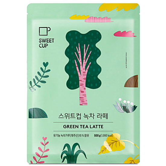 스위트컵 녹차라떼 500g (1개)_이미지