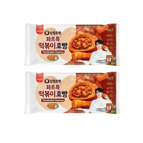 SPC삼립 화르르 떡볶이 호빵 300g (2개)