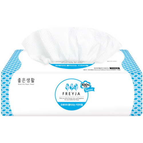 로뎀나무 지라이프 프레이야 뽑아쓰는 키친타월 100매 (9팩)