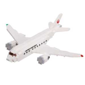카와다 JAL 580 19.5 10 18.5cm 12 NBM-044 가와다 나노락 여객기 x x 3대 이상_이미지