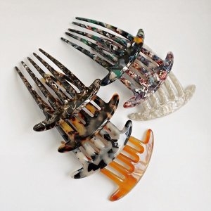 myacc 심플 라운드 호피빗핀 ws-bit-s1 올림머리