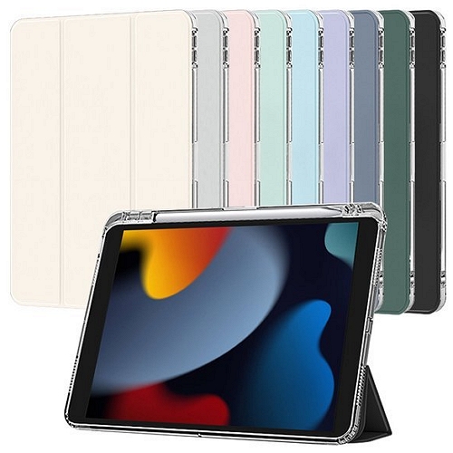 태블리스 iPad 7/8/9세대 애플펜슬 수납 클리어 커버 케이스_이미지
