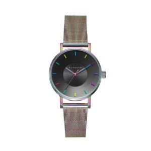 마션틴트 잡화 클라쎄14 VOLARE RAINBOW BLACK MESH 36mm VO15TI002W