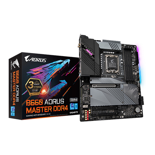 GIGABYTE B660 AORUS MASTER D4 제이씨현_이미지